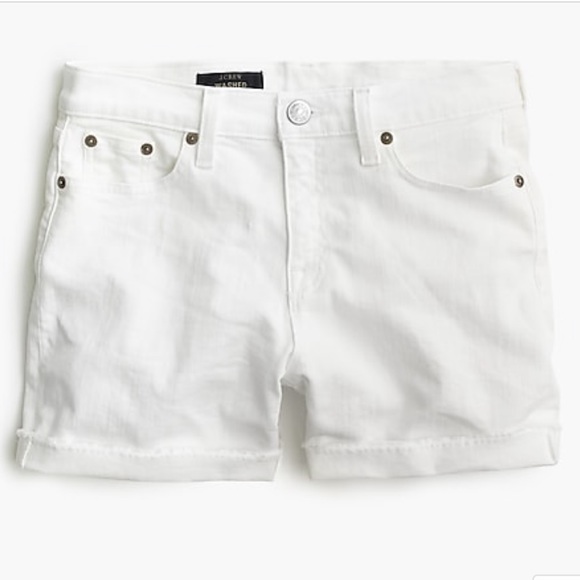 J. Crew Pants - J Crew Denim Shorts in White